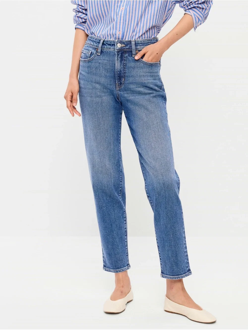 Old Navy High Rise OG Straight Jeans